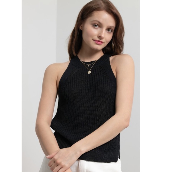 CASEY-Knit Halter Sweater - Picture 13 of 15